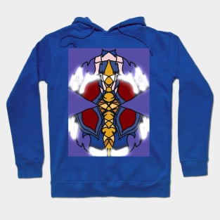 Purple alien Hoodie